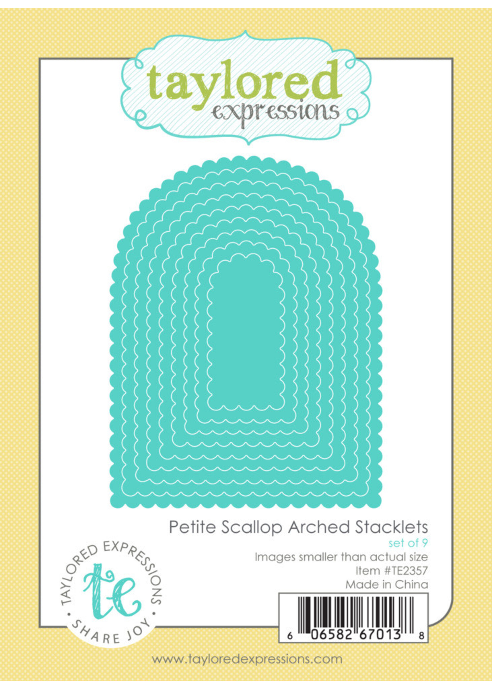 Taylored Expressions Taylored Expressions Die, Petite Scallop Arched Stacklets