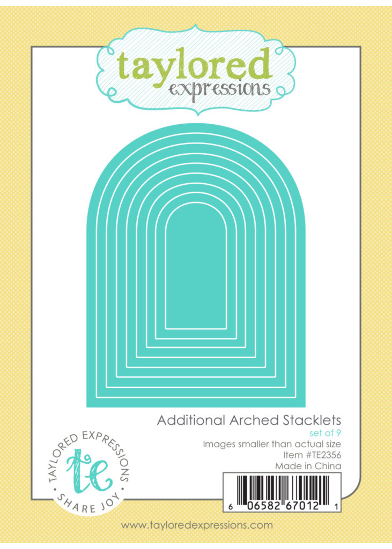 Taylored Expressions Taylored Expressions Die, Additional Arched Stacklets