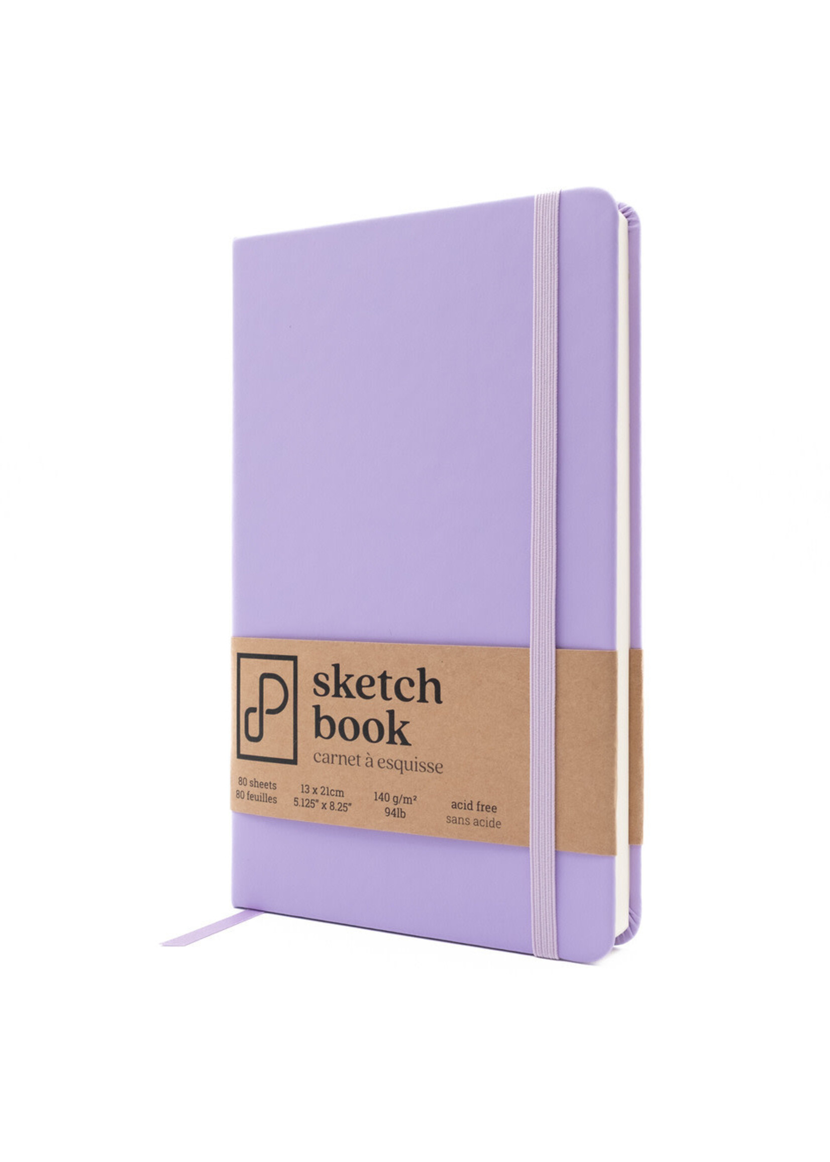 Prism Studio Prism Sketch Book 13 cm x 21 cm, Dreamy Lilac