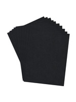 Spellbinders Spellbinders ColorWheel Cardstock 8.5x11, Raven (10)
