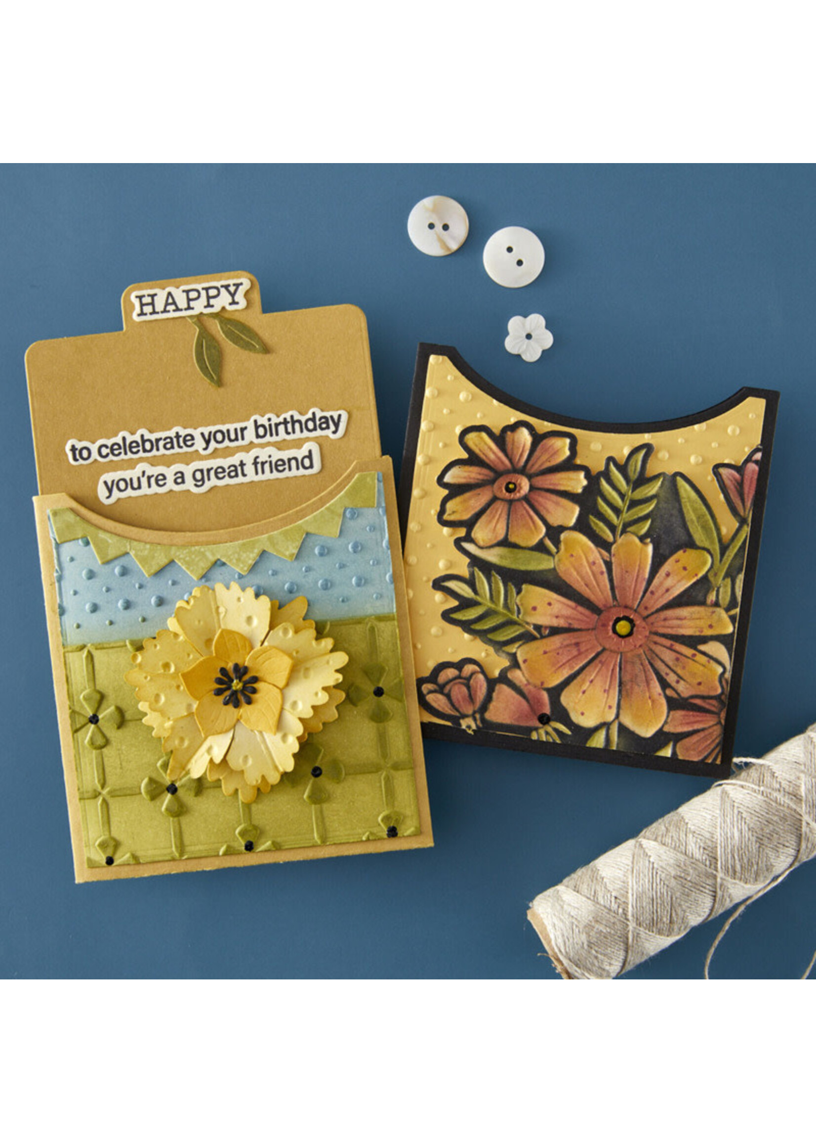 Spellbinders Wendy Vecchi Die, Tabbed Classics - Essential Envelope Every Day Add-Ons