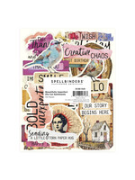 Spellbinders Spellbinders Die Cut Sentiments, Beautifully Imperfect (110 pc)