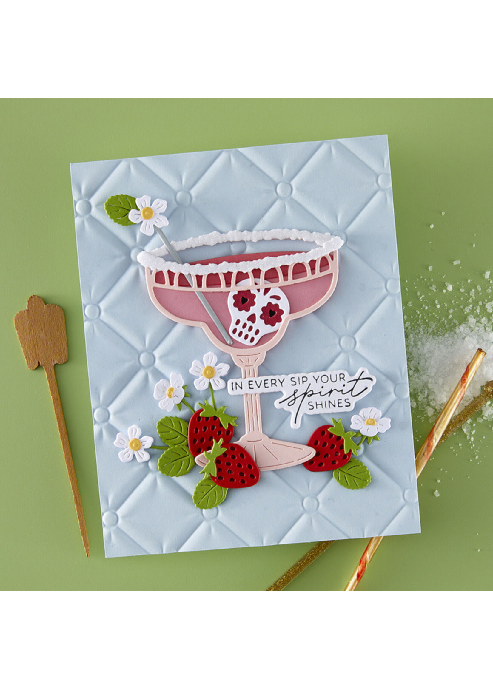 Spellbinders Spellbinders Die, Happy Hour -  Sip Sip Ole'