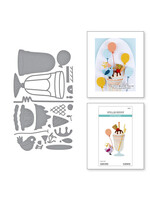 Spellbinders Spellbinders Die, Happier Hour - Fountain Wishes