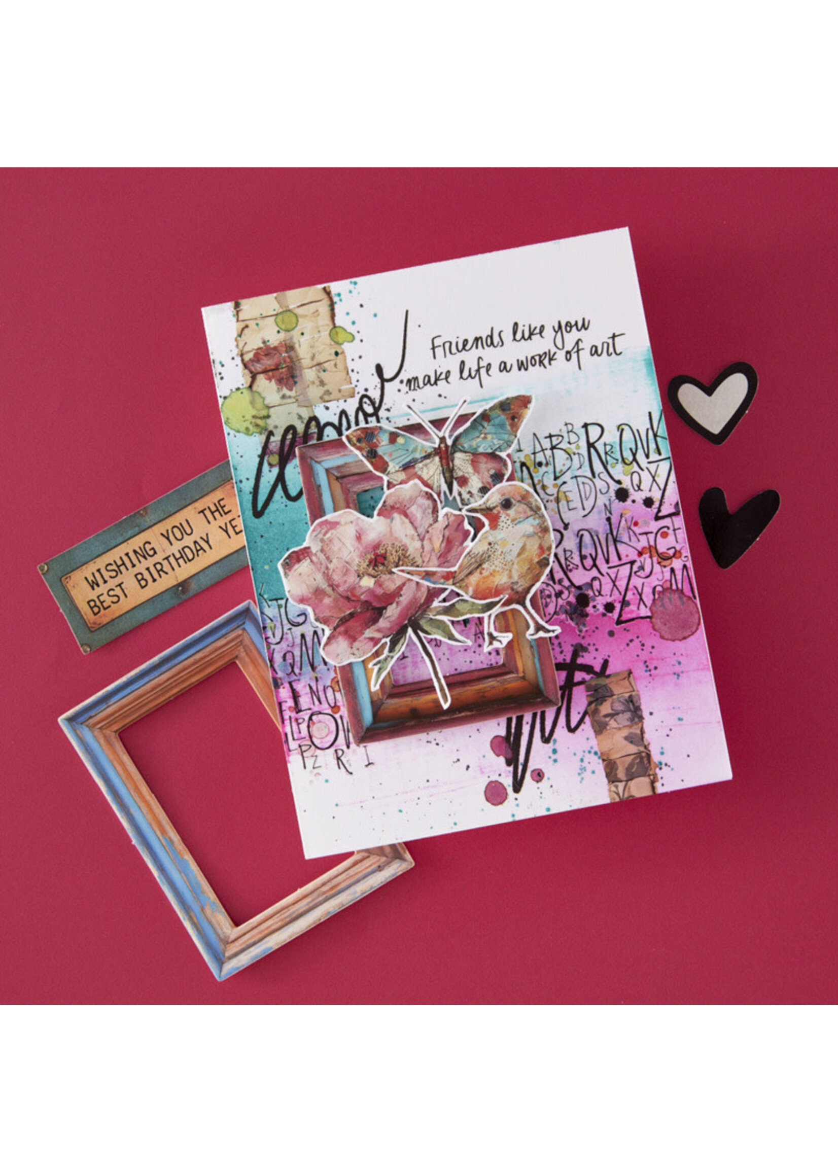 Spellbinders Spellbinder Rub-ons, Beautifully Imperfect