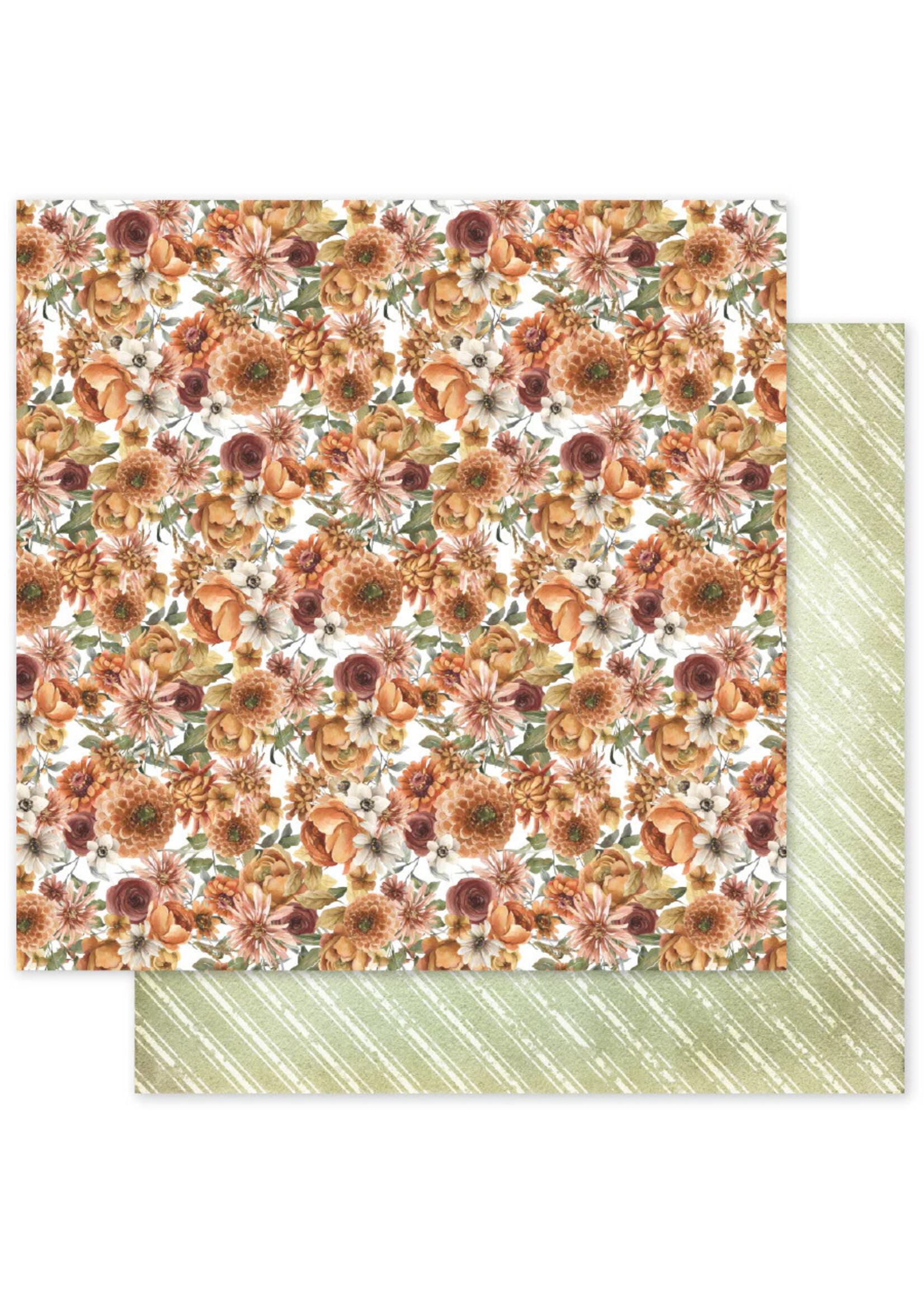 Paper Rose Paper Rose 12X12 Autumn Florals Basics, C