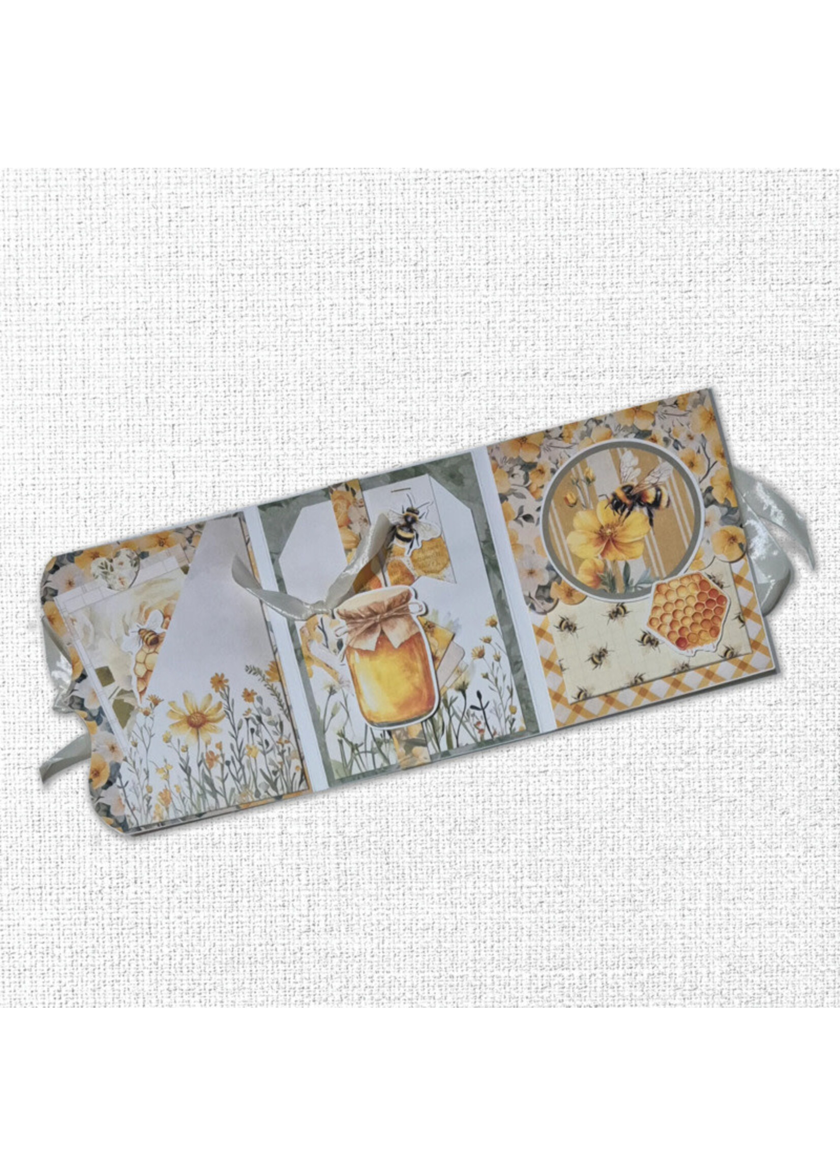 Paper Rose Paper Rose 8.5X11 Mini Junk Journal Folio Kit, Bees & Butterflies