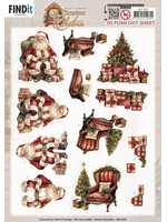 Berries Beauties 3D Push Out Sheet, Timeless Christmas - Timeless Tree