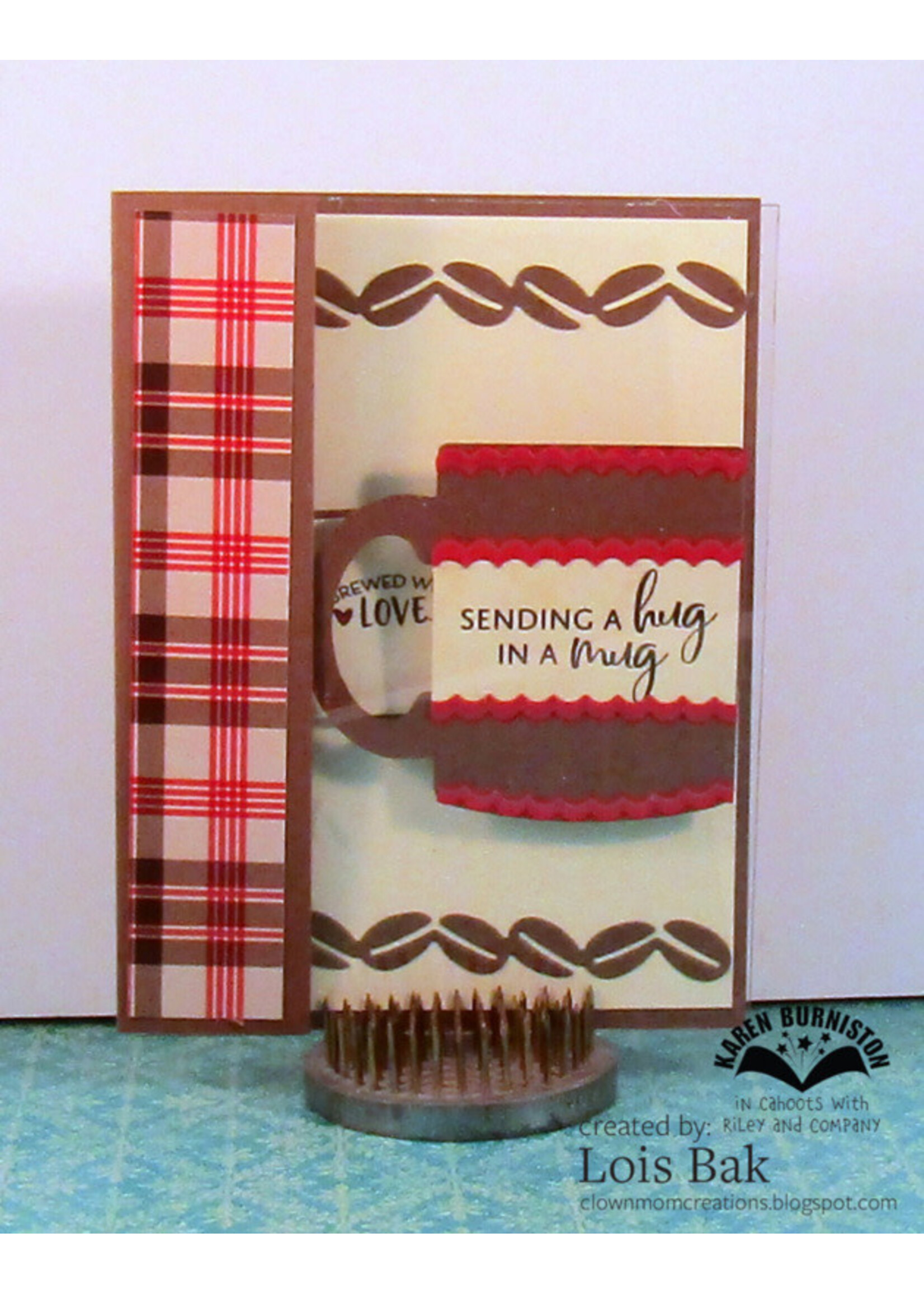 Karen Burniston Stamp, Coffee Chat
