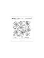 Concord & 9th Kristina Warner Background Stamp, Snowflake Season Easy Repeat