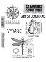 Stampers Anonymous Tim Holtz Cling Stamp, Classics #1