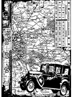 Stampers Anonymous Tim Holtz Components Cling Stamp, Car