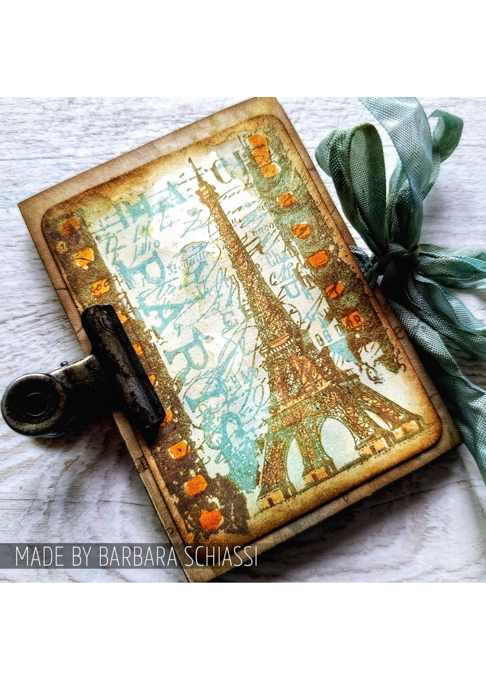Stampers Anonymous Tim Holtz Components Cling Stamp, Paris Film