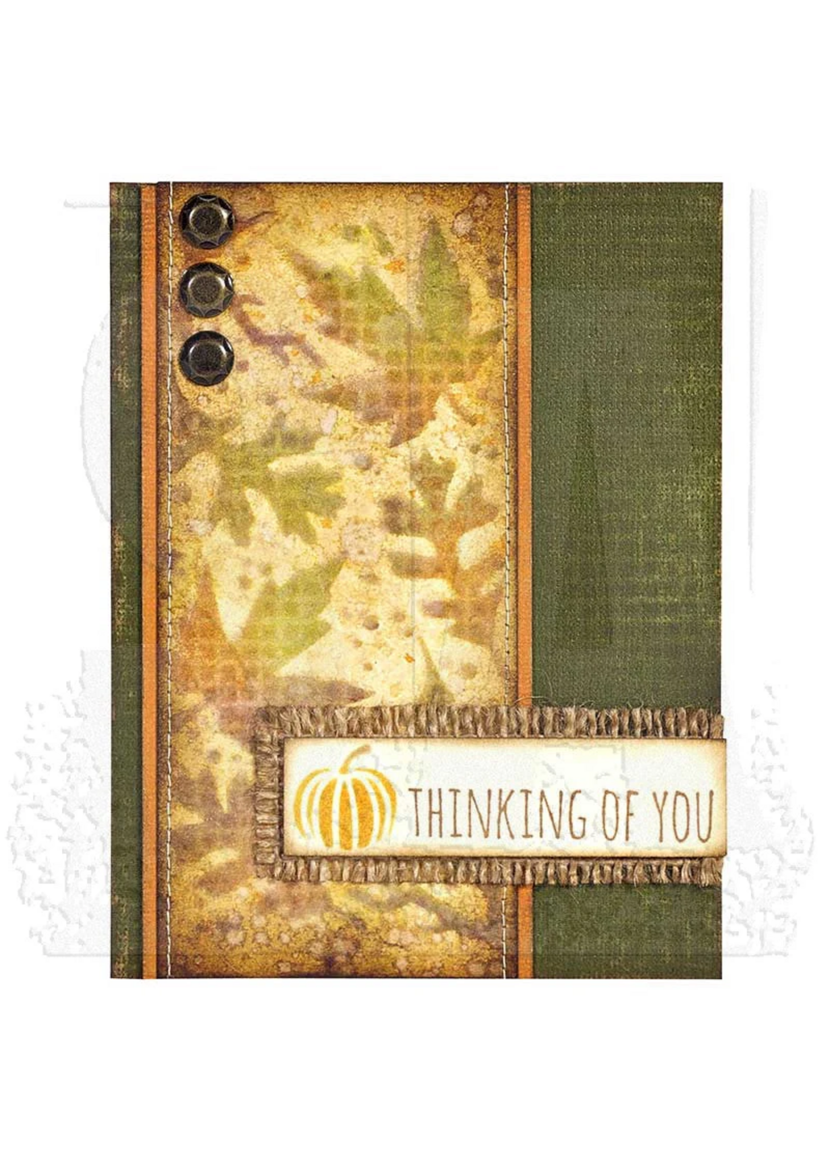 Stampers Anonymous Tim Holtz Layering Stencil, Autumn