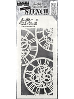 Stampers Anonymous Tim Holtz Layering Stencil, Clockwork