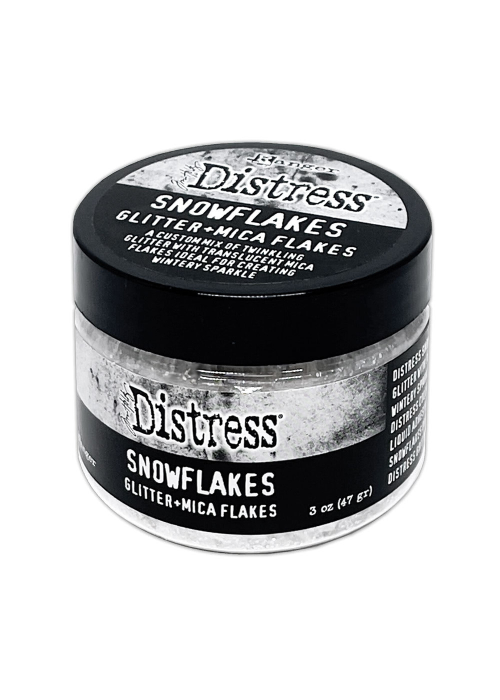 Ranger Tim Holtz Distress Snowflakes, Glitter + Mica Flakes (3oz)