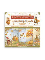 Stamperia Stamperia 8X8 Paper Pad, Whispering Woods