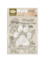 Stamperia Stamperia Stamp, Whispering Woods - Mushrooms and Fairies