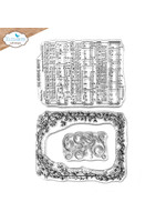 Elizabeth Craft Design ECS Stamp, Music & Ornate Frame