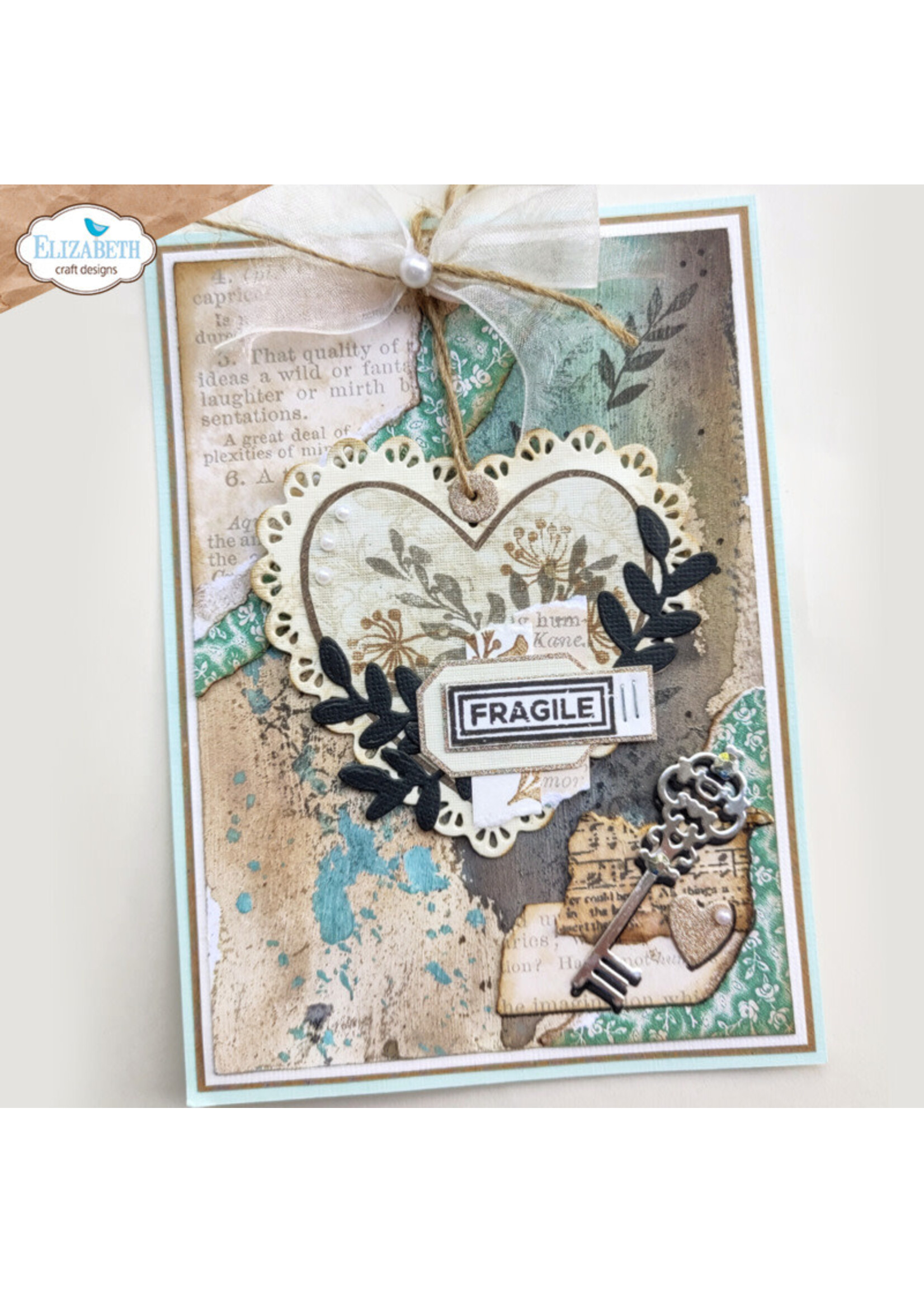 Elizabeth Craft Design ECD Die, Lace Heart & Doily