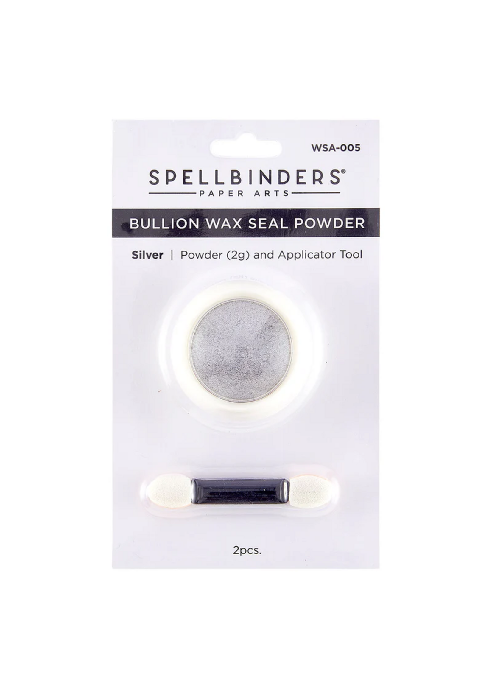 Spellbinders Spellbinders Wax Seal Powder, Silver Bullion