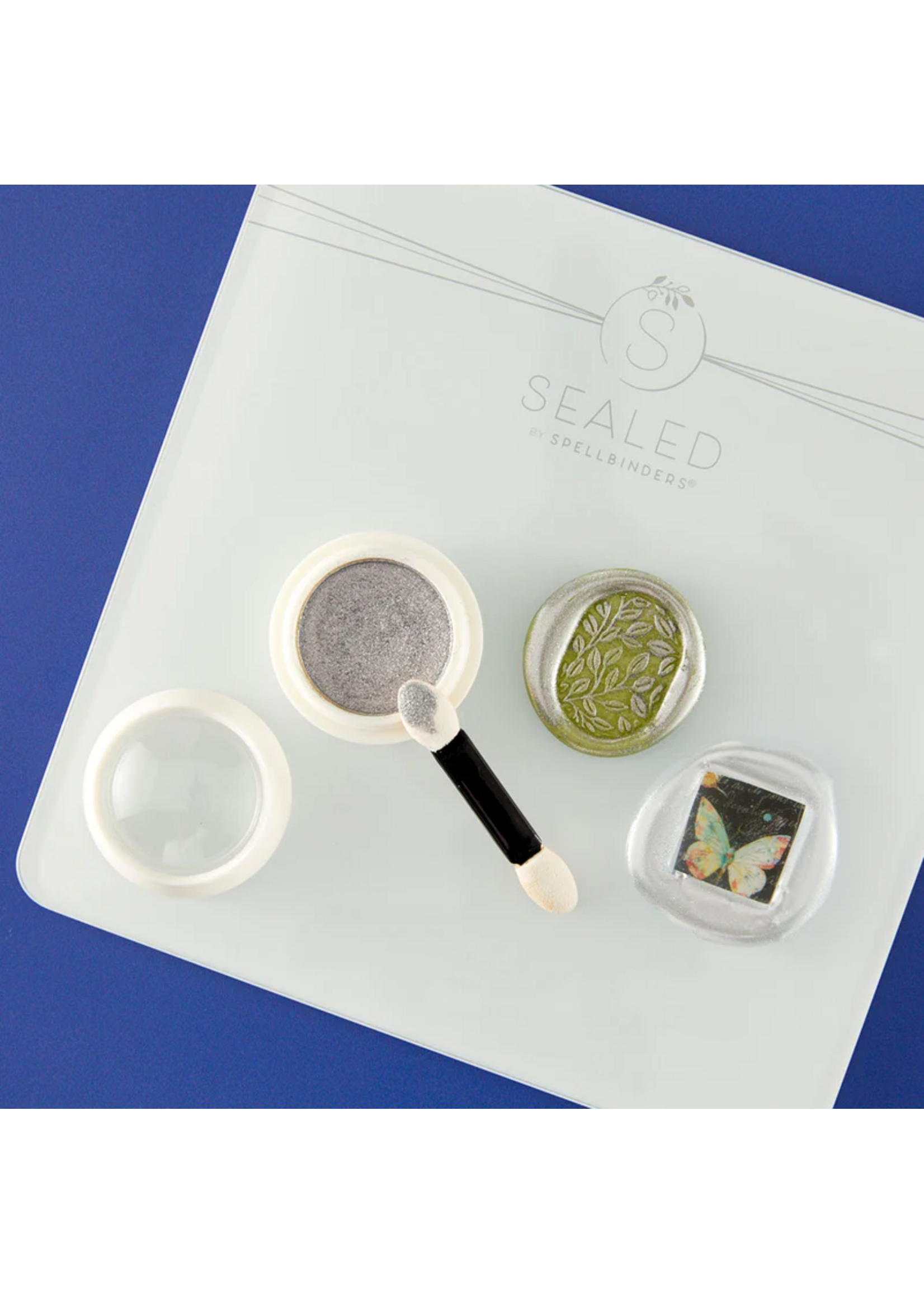 Spellbinders Spellbinders Wax Seal Powder, Silver Bullion