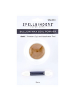 Spellbinders Spellbinders Wax Seal Powder, Gold Bullion
