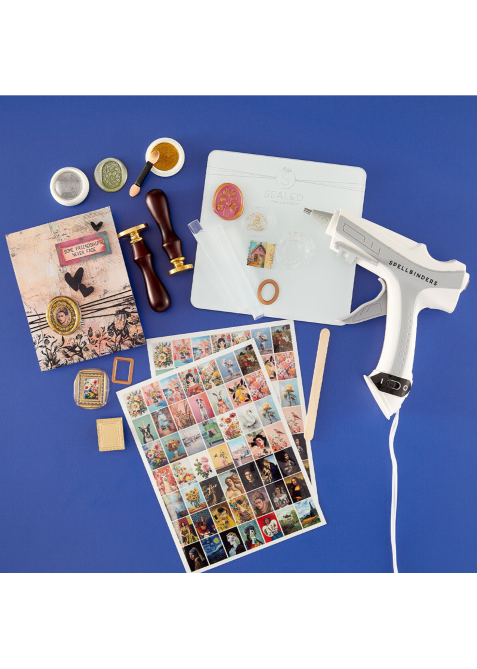 Spellbinders Spellbinders Clear Seal Maker Tool & Glass Mat Bundle