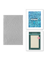 Spellbinders Spellbinders 3D Embossing Folder, Beautifully Imperfect - Crackle Paint