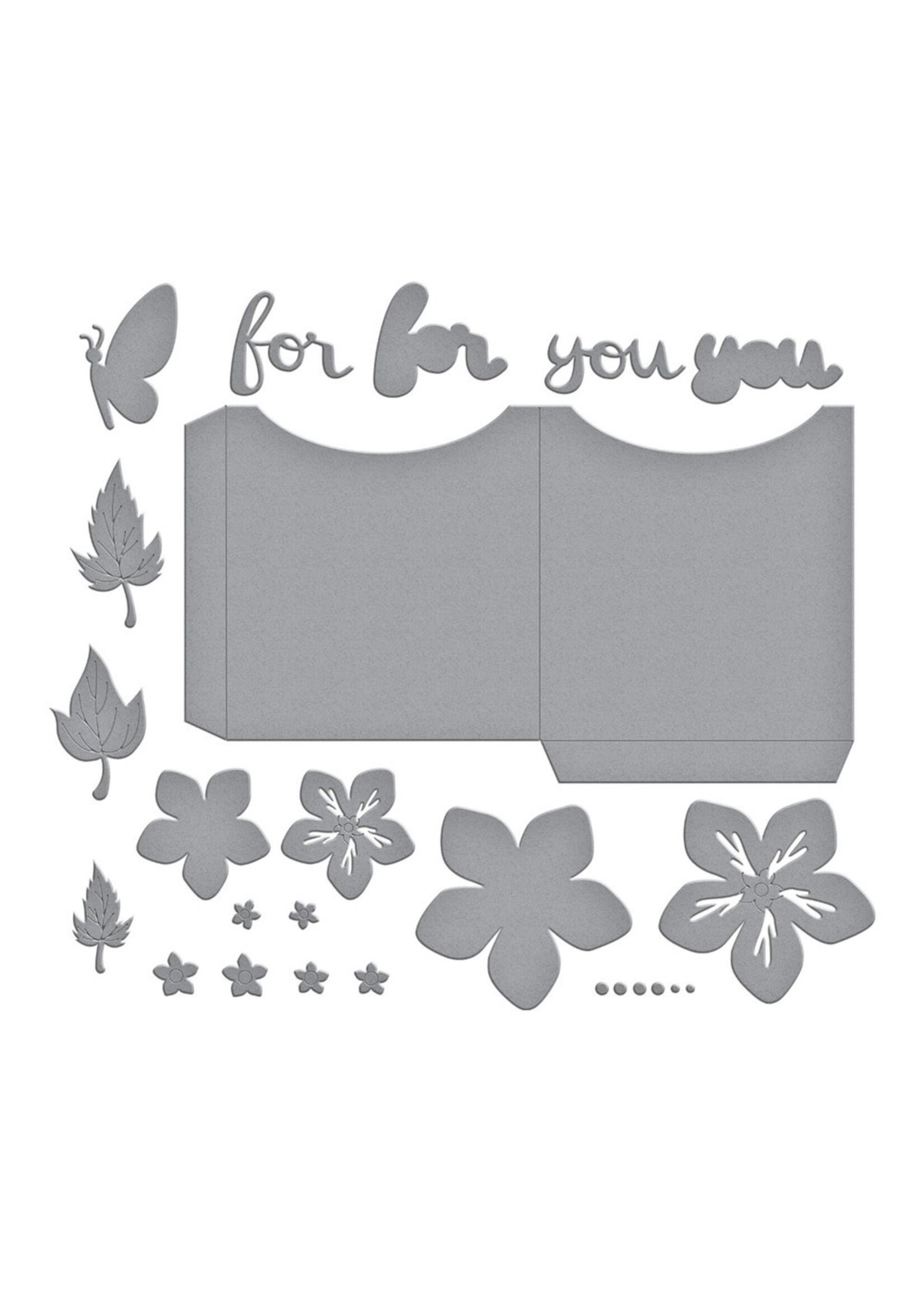 Spellbinders Wendy Vecchi Etched Dies, Essential Envelope