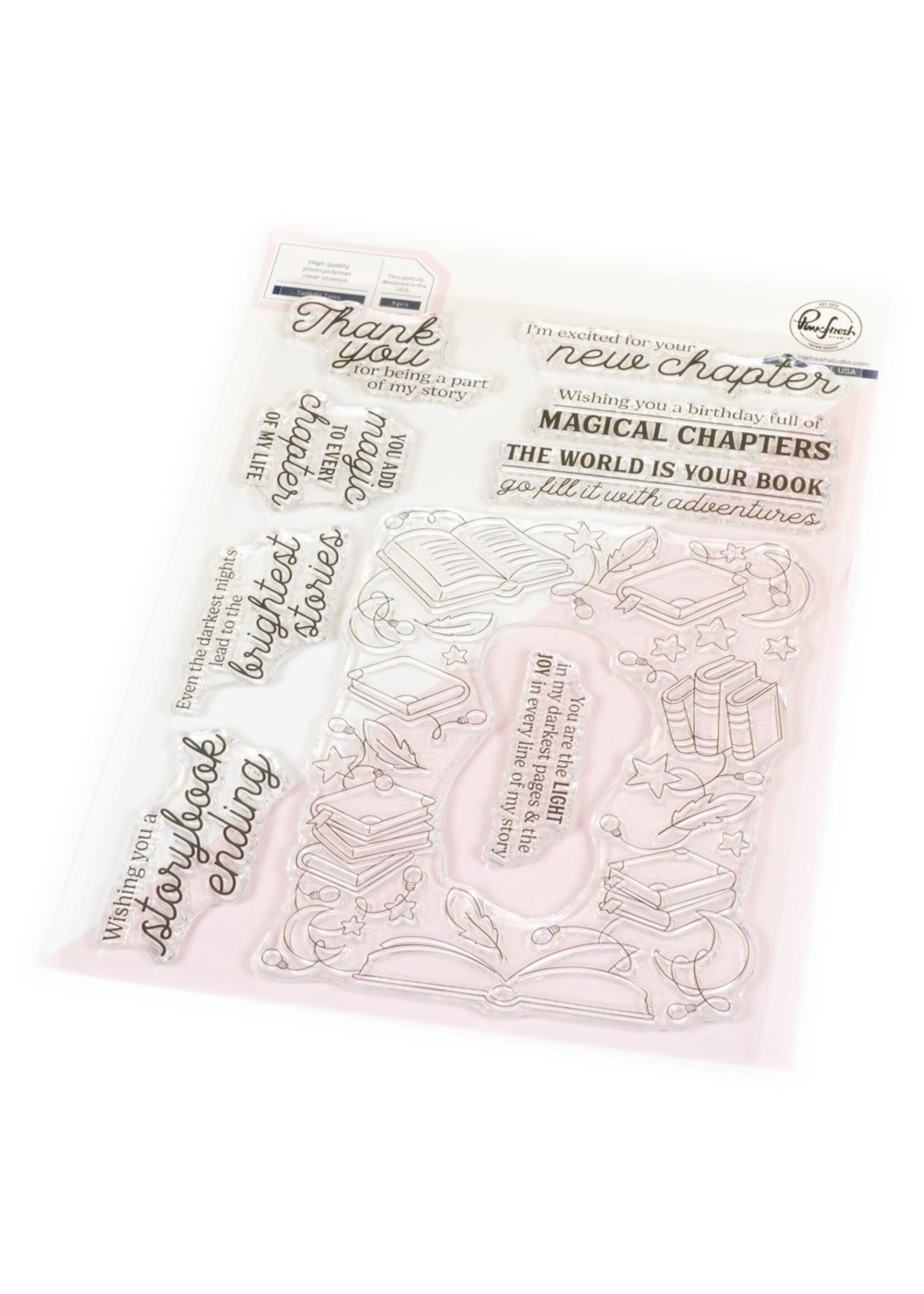 Pink Fresh Studio Pink Fresh Stamp/Stencil/Die Bundle, Twilight Tales