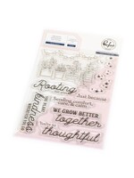 Pink Fresh Studio Pink Fresh Stamp/Die/Stencil Bundle, Flower Market