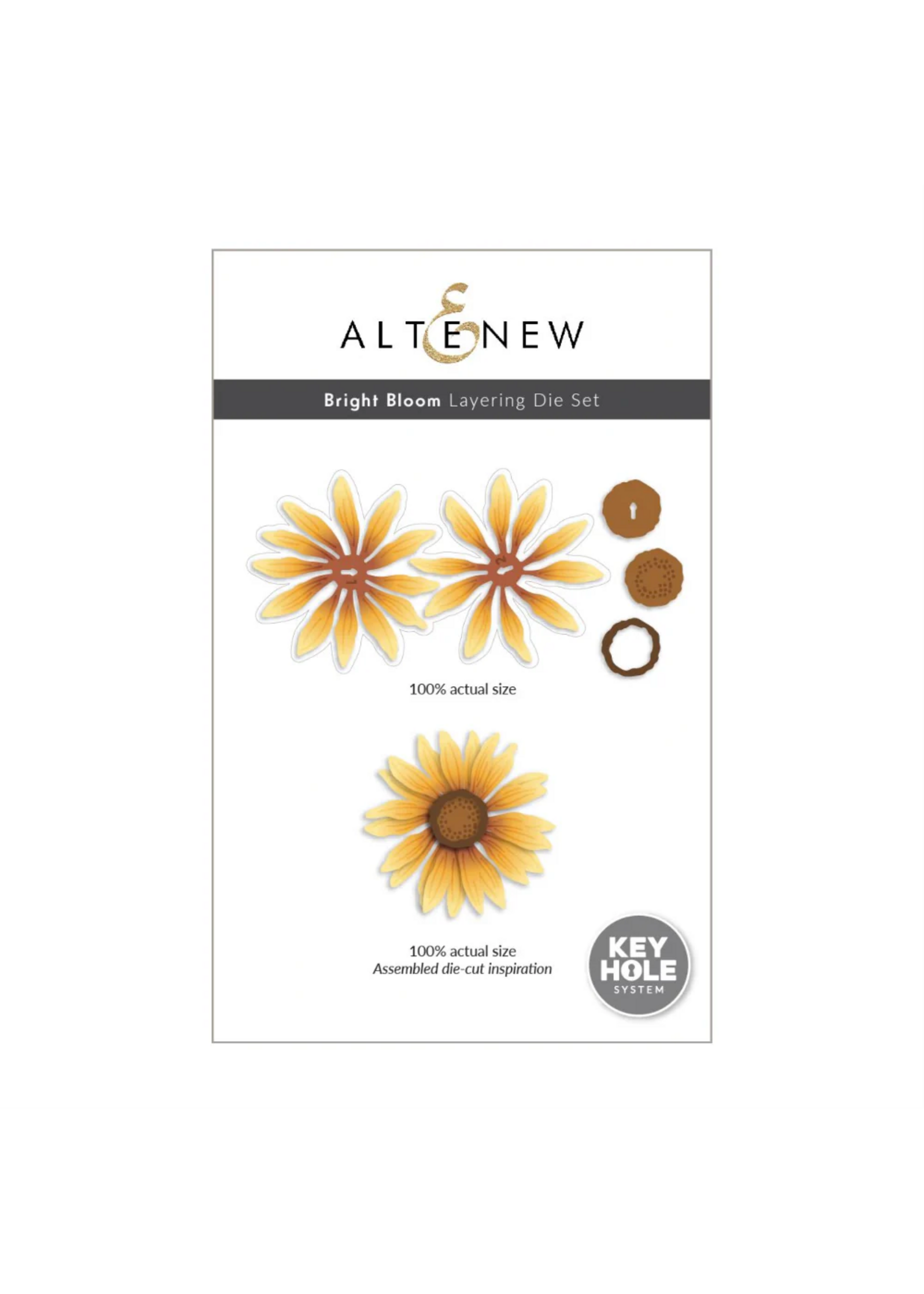 Altenew Layering Die Set, Bright Bloom