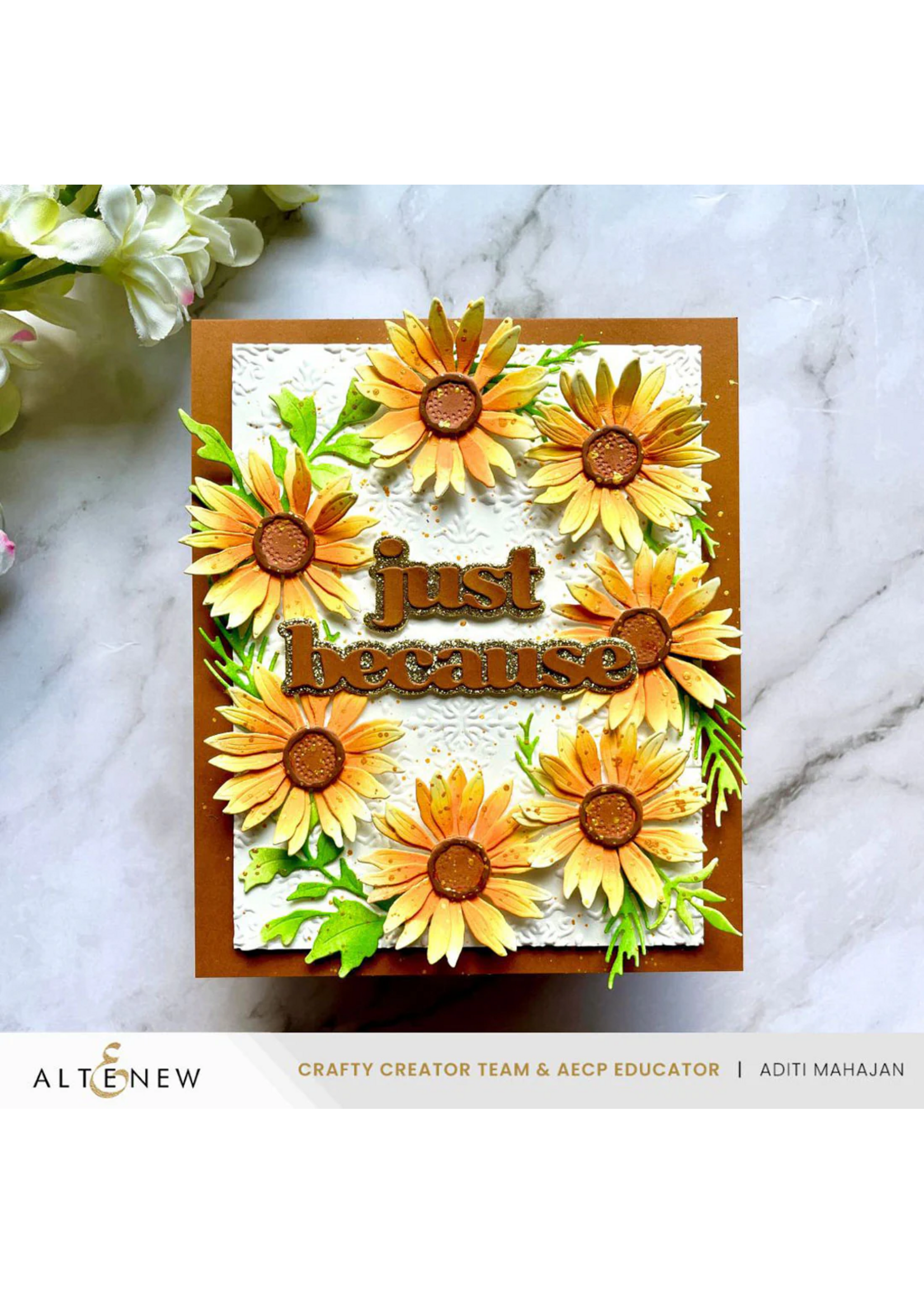 Altenew Layering Die Set, Bright Bloom