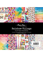 Paper Rose Paper Rose 6X6 Paper Collection, Rainbow Village
