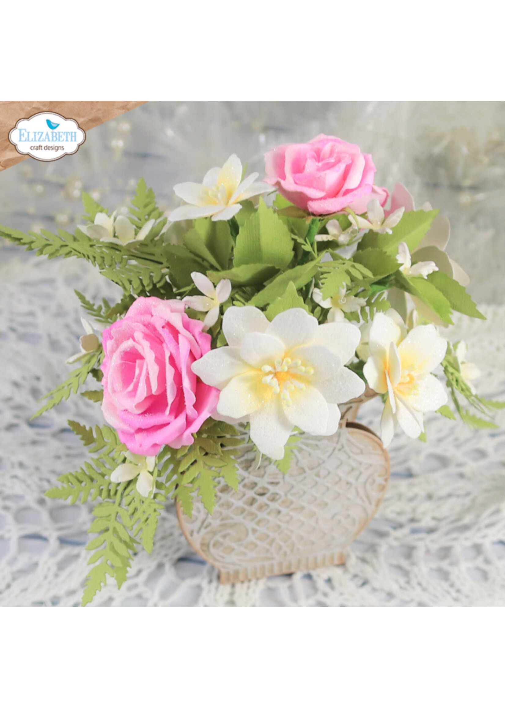 Elizabeth Craft Design ECD Die, Fern and Greenery