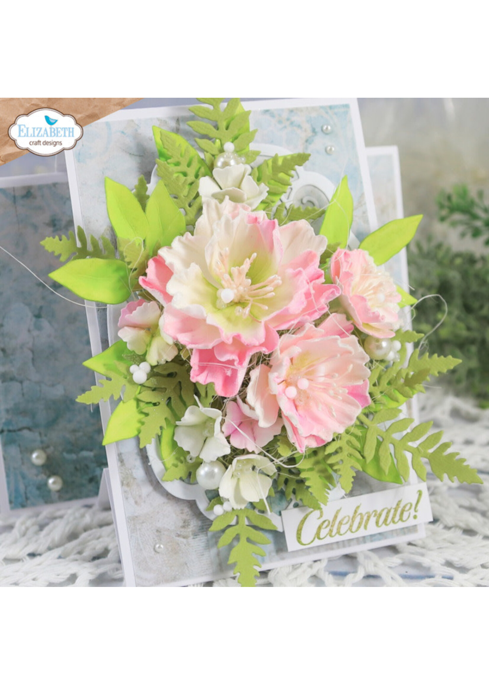 Elizabeth Craft Design ECD Die, Fern and Greenery