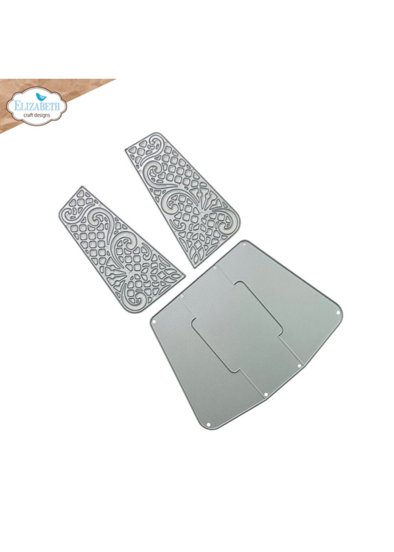 Elizabeth Craft Design ECD Die, Delicate Fancy Card Easel