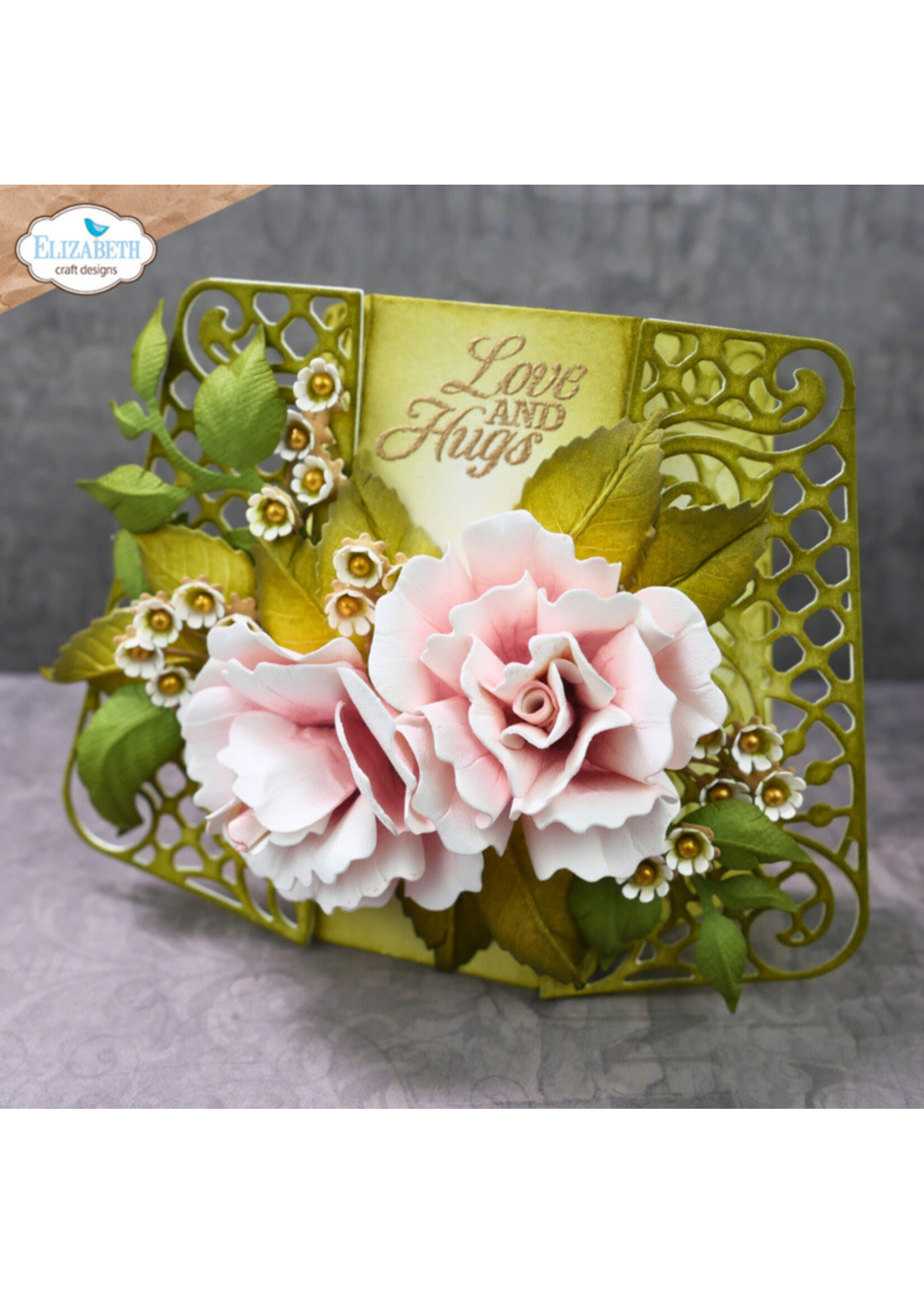 Elizabeth Craft Design ECD Die, Delicate Fancy Card Easel