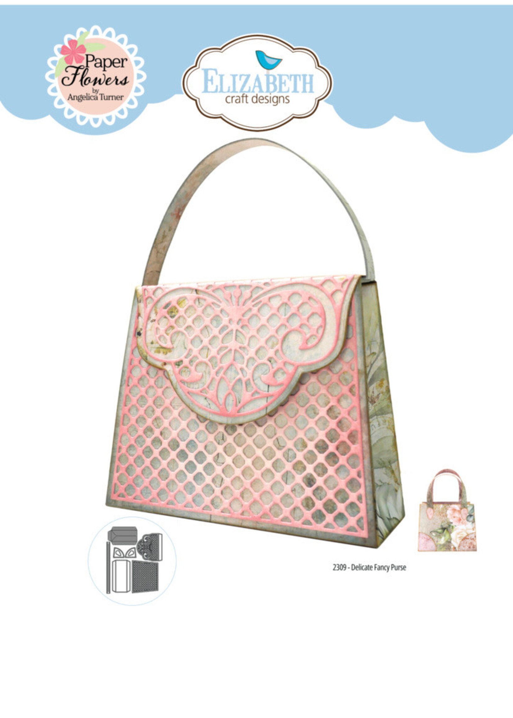 Elizabeth Craft Design ECD Die, Delicate Fancy Purse