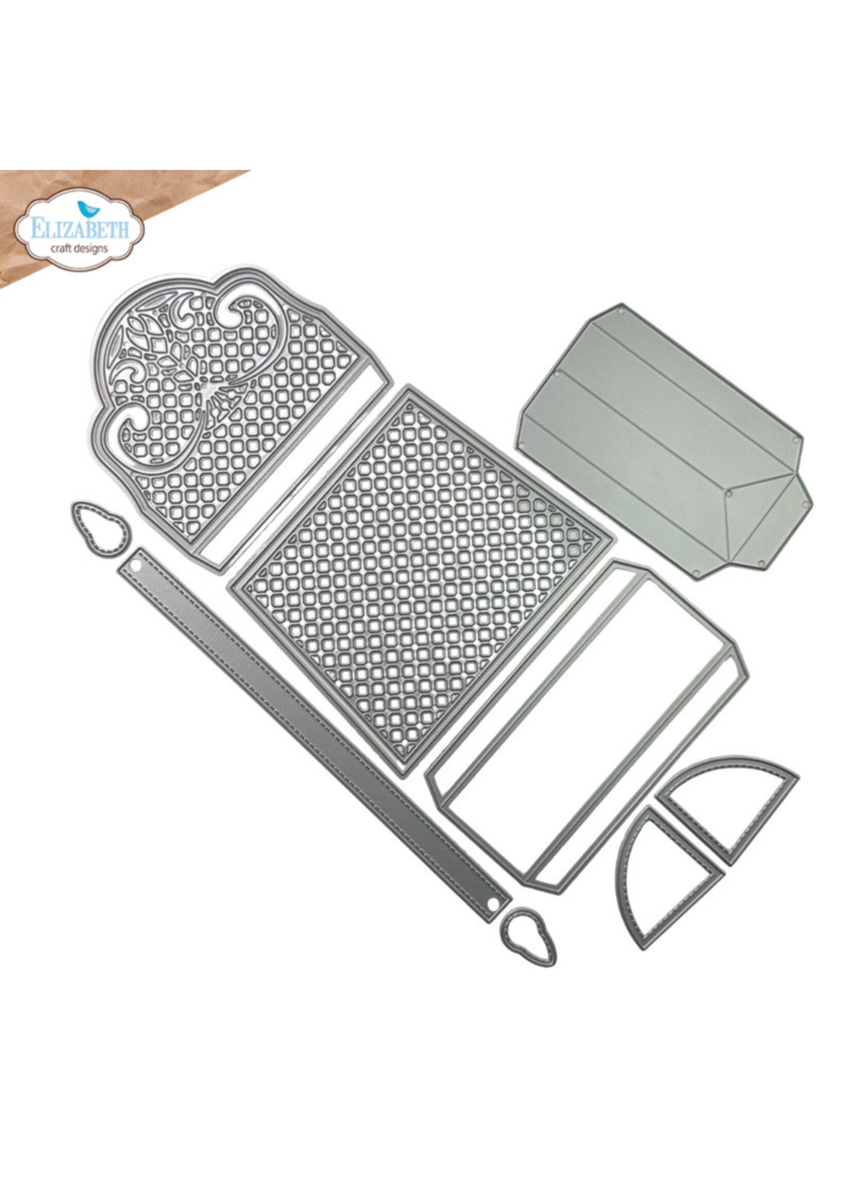 Elizabeth Craft Design ECD Die, Delicate Fancy Purse