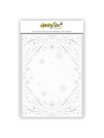 Honey Bee Stamps Honey Bee 3D Embossing Folder, Frosted Filigree