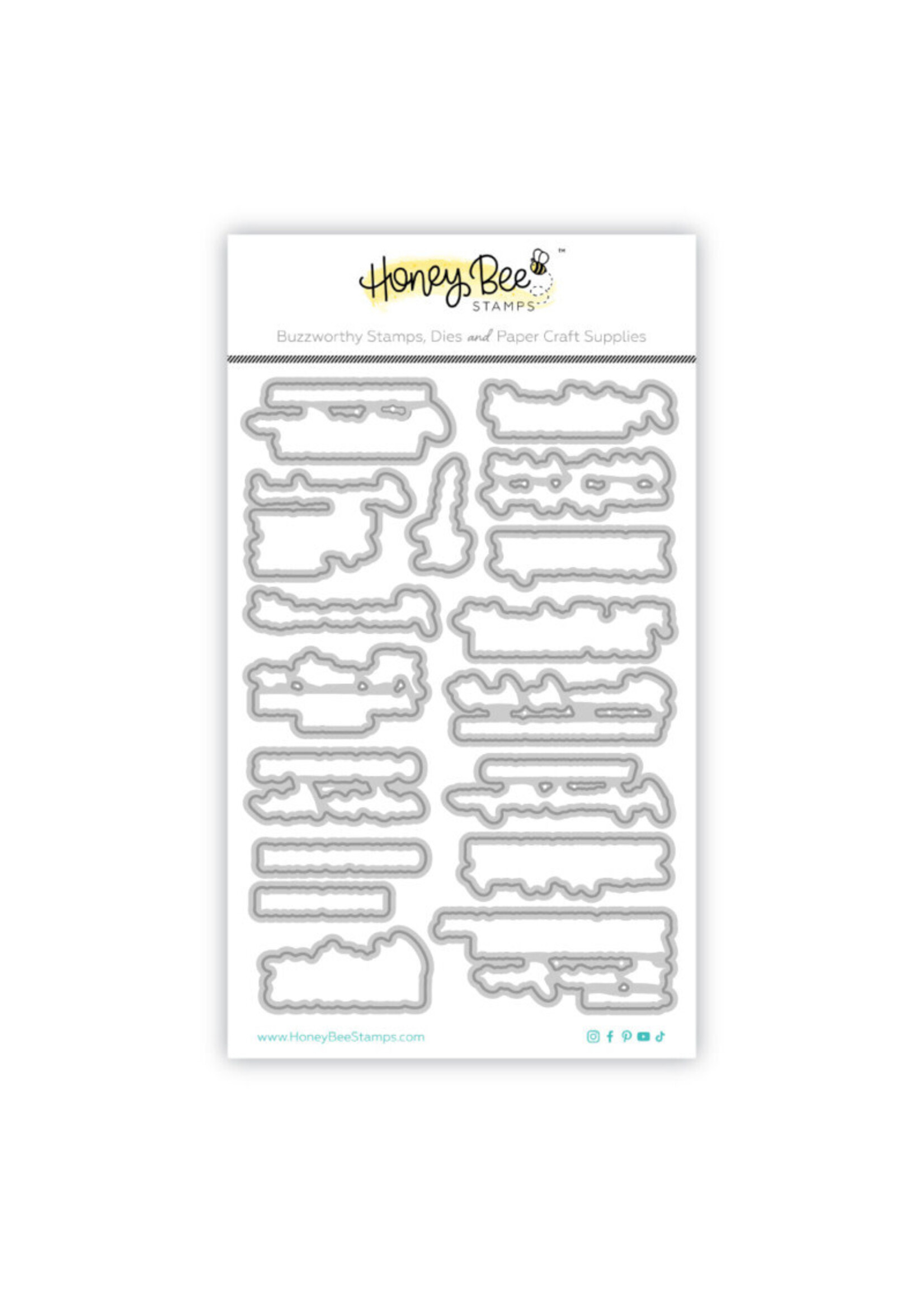 Honey Bee Stamps Honey Bee Stamp/Die Combo, Christmas Blessings