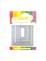 Waffle Flower Waffle Flower Die, A2 Nesting Rectangle Frames