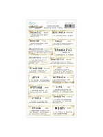 Mintay 6x12 Art Journal Stickers, Dictionary Words - happy