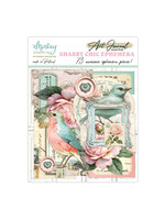 Mintay Art Journal Ephemera Pack, Shabby Chic (73 pc)