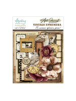 Mintay Art Journal Ephemera Pack, Vintage (76 pc)