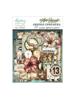 Mintay Art Journal Ephemera Pack, Grunge (78 pc)