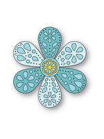 Poppy Stamps Die, Nordic Pretty Petal Flower