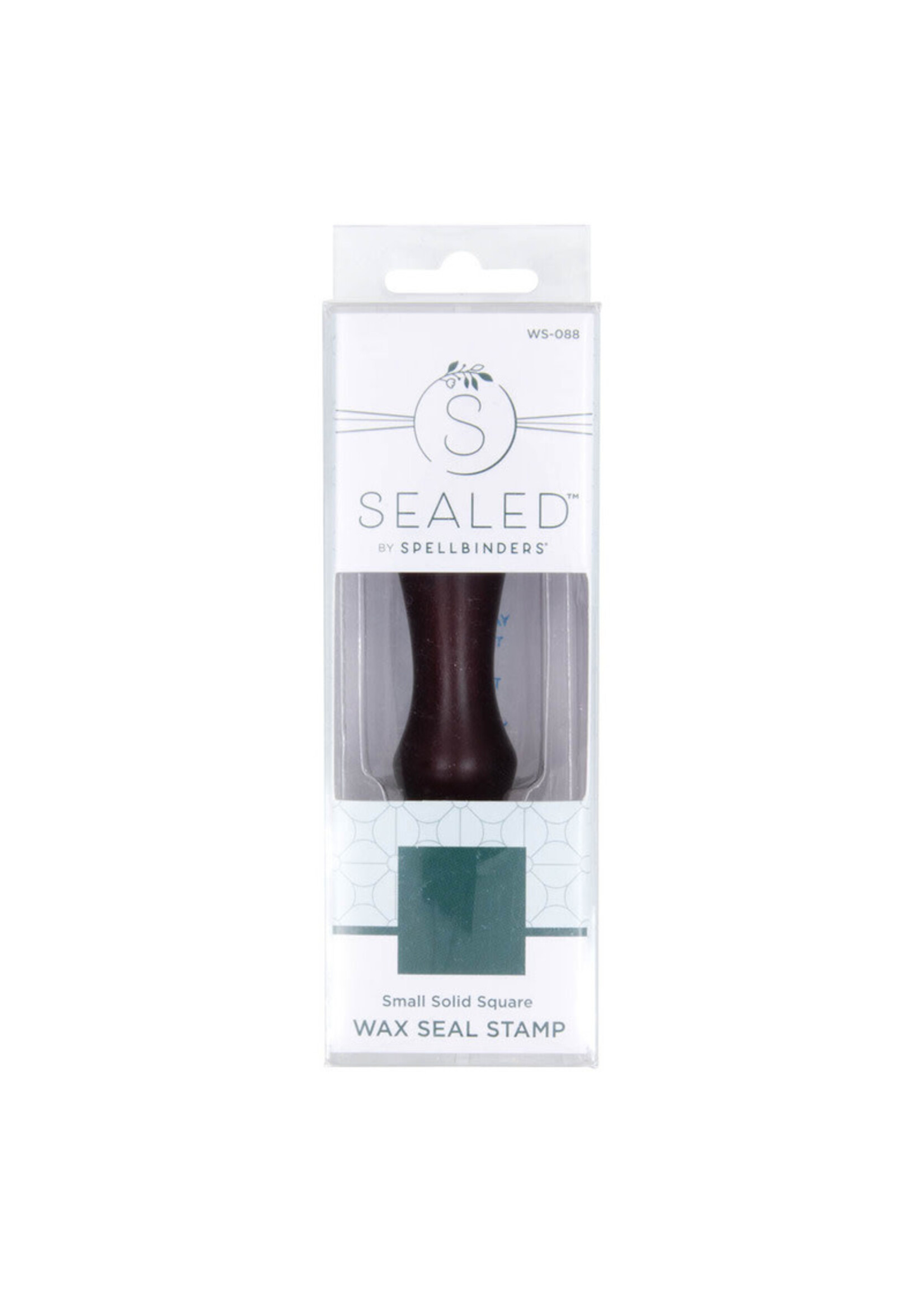 Spellbinders Spellbinders Wax Seal Stamp, Small Solid Square